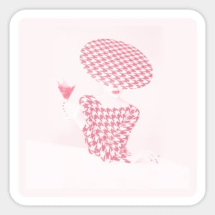 pink drink Sticker